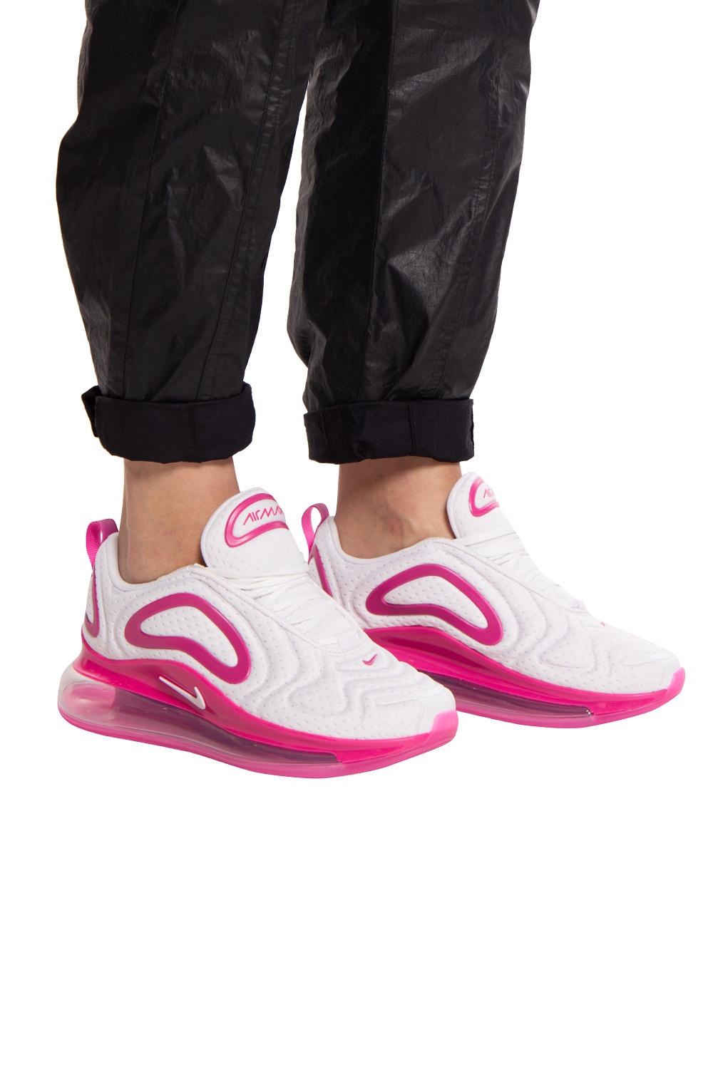 nike air max 720 white and pink